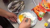 教你炸黄花鱼小秘诀，酥脆的连鱼刺都化了，比肯德基鸡翅好吃十倍