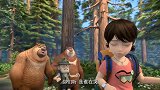 熊出没：赵琳在森林听到哭声，熊二触发机关，赵琳勇救耳朵！