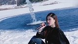 东北小姐姐翻唱《西海情歌》，嗓音空灵，实力堪比原唱歌声！