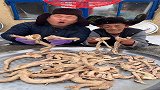 今天吃管道，爆炒非常香.