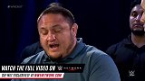 WWE-16年-NXT349期：萨摩亚乔&中邑真辅冠军对决赛前采访-花絮