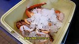 日本厨师清蒸肥美老虎蟹，扒壳取肉烤熟做黄金蟹斗！
