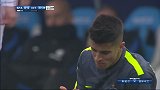 巴莱罗出脚过慢遭抢断 安特努奇外围发炮遭汉达没收