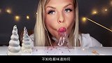 一桌晶莹剔透的美食，像水晶一般耀眼夺目，不知吃着味道如何？