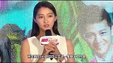 为演好“艾莎公主”，关晓彤全腿打高光，看到现场图像是抹了油