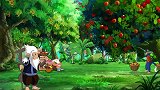 森林使者：旋风总是失败，还来比赛，看谁摘的水果多！