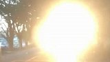 广东惠州：当太阳开了“远光灯” 目击者直呼“要穿越啦”