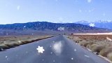 终于穿过魔鬼城，天又下起了雪，但是我坚信前方就是美好