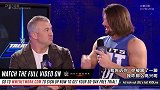WWE-17年-SmackDown赛后访谈：AJ斯泰尔斯斥责委员长谢恩麦克曼-专题