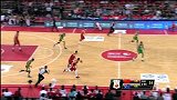 篮球-16年-中澳男篮对抗赛G3：第三节小将赵岩昊亮相命中反击三分-花絮