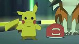 宝可梦日月：皮卡丘找伙伴帮忙，宝可梦钻进帽子，急坏了皮卡丘