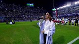 阿根廷对阵海地赛前演奏国歌 全场球迷合唱助威蓝白军团