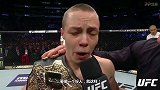 UFC-17年-罗斯赛后笼内采访：腰带不意味着什么 我只想做个好人-专题