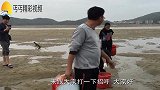 闲牛和家人去赶海，收获了几大桶靓海货回来，全部做来吃好有口福