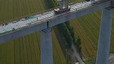 建设时期的超级工程蒙华铁路河津段珍贵影像航拍！厉害了我的国！