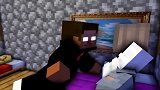 我的世界MC动画：him没有防备被人偷袭了