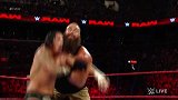 WWE-16年-RAW第1213期：单打赛斯特劳曼VS路人甲-全场
