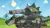 坦克动漫世界：D系全军撤退，S系小坦克躲过一劫