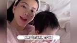 方媛抱三胎女儿出镜，少女感满满看不出是三孩妈，5个月三宝五官超漂亮