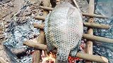 村姑荒野烤鱼吃，没想“野人”突现，这下惨了
