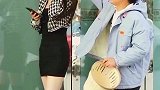 小哥哥拿着垃圾桶往美女头上套，太没礼貌了！