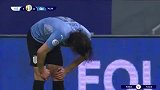 风采不减当年！乌拉圭边路传中 苏亚雷斯舒展凌空射门打高