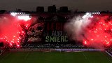 波兰甲-1415赛季-联赛-第30轮-看台着火啦！华沙莱吉亚球迷营造恐怖魔鬼主场-花絮
