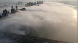如梦似幻！江城现壮美“平流雾” 云海翻腾似仙境