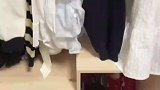 男子晒出女朋友跟自己的衣柜对比，过于真实