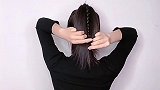 不要再披散头发了，独一无二的高马尾这样扎，时尚洋气