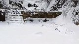 终南山雪后零下二十多度，隐士修行人日子不好过啊