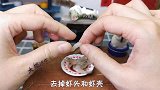 迷你厨房，麻辣牛油火锅，配上毛肚香菇，只要1元成本！吃得过瘾