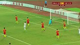 危险！吴红福小角度低射偏出立柱 国奥下半场逃过一劫