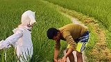 庄稼地浇水，遇见诡异的事情