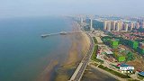 航拍烟台西，开发区海滨路，在这里买房子，潮不潮？