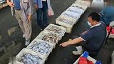 端午来临，海滨青岛海鲜热销，大叔两筐海货花600块真值