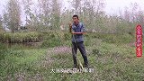 农村小军河沟撒网，继续开发新资源，上货鲶鱼白鲢翘嘴鱼都放掉