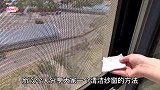 纱窗脏了不用拆下来洗，教你清洁窍门，灰尘污垢全去除，干干净净