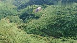 航拍广西深山1户人家，就一栋房子在这里，住在这样的地方不怕吗