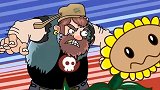 植物大战僵尸游戏动画，戴夫就是个虐待狂