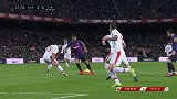 400球来了！巴萨三叉戟前场推进 苏神横敲梅西抽射远角得手