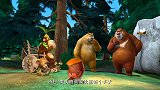 熊出没：虎头蜂是最厉害的一种蜂，脾气暴躁，咋偏偏让强哥碰上了