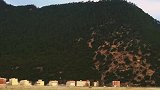 夕阳下的雪山