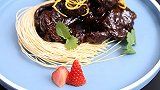 橙香红酒小牛肉