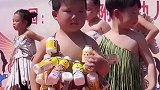 幼儿园举办了环保主题走秀