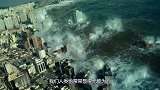 美国出现罕见的“冰海啸”，所到之处一片狼藉，场面太壮观！