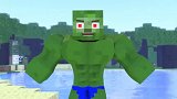 我的世界MC动画：拳击手，僵尸的生活
