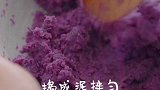 想吃甜品，做了手抓饼版紫薯酥，酥脆香甜