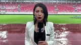 国足首训遭遇暴雨影响 天河草坪良好不影响训练