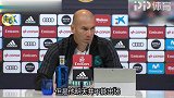 齐达内：瓦拉内无法出战塞维 重担就交给巴列霍了